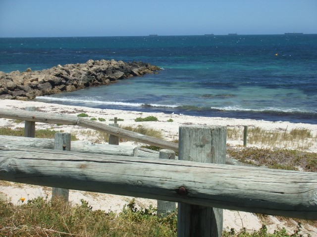 Cottlesloe Beach enroute from Perth to Fremantle