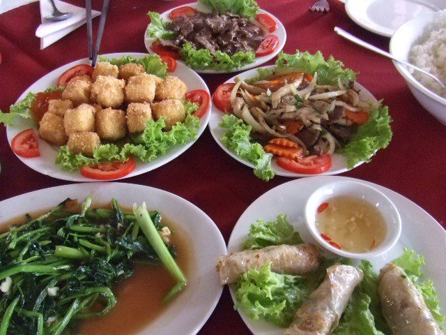 117Beefy meal at Sapa Global Hotel