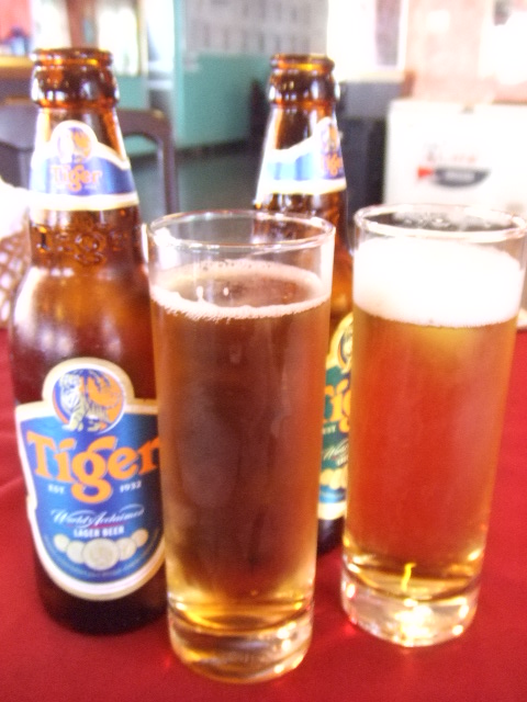 129Drinking Tiger beer in Vietnam