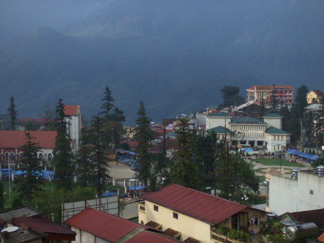 139Fansipan mountain in the background