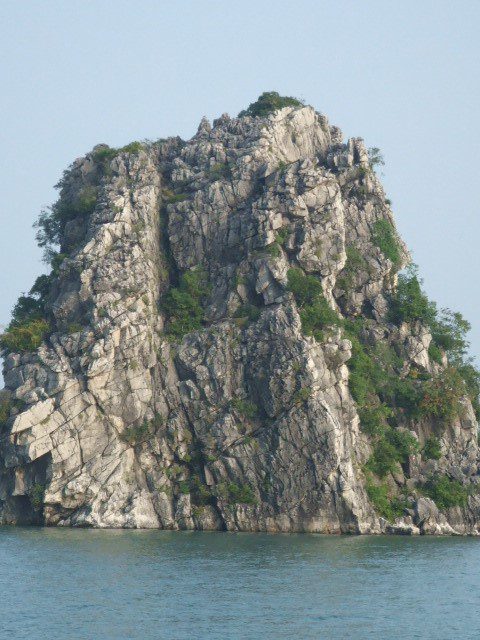 See if you can spot the horse/dog, Koala Bear and Fisherman? (Halong Bay)