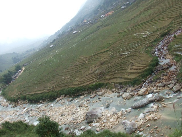 River in the Sapa valley