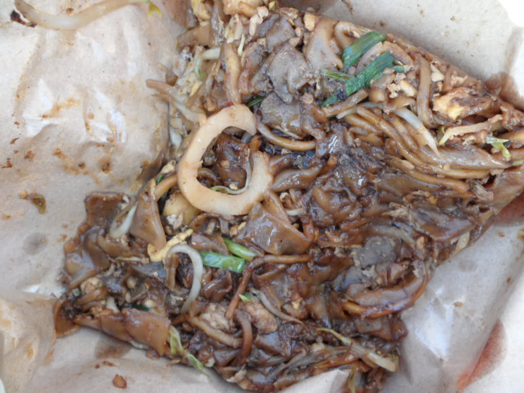 Local Hawker Fare – Char Kway Teow aka Fried Kway Teow (Flat noodles)