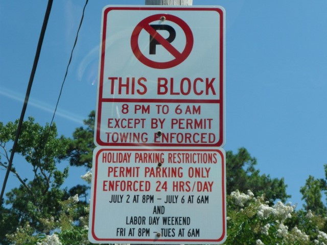 Parking Prohibitions