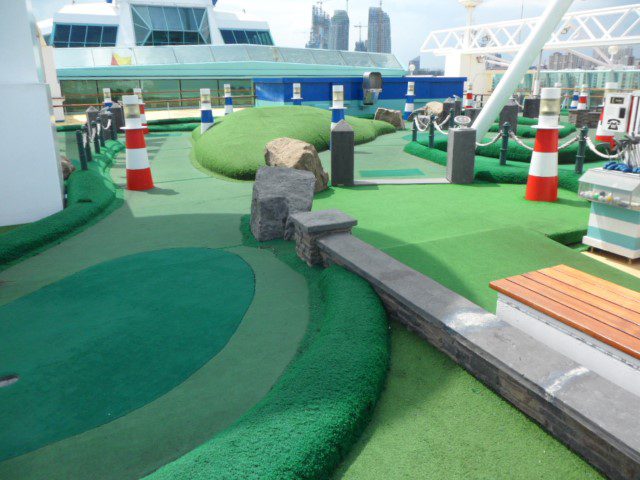 Mini Golf Legend of the Seas Royal Caribbean Cruise