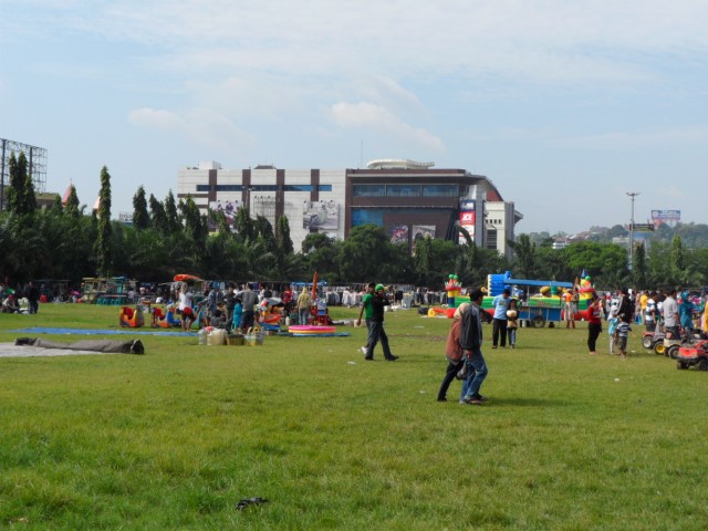 The fair at 'central park' Semarang Indonesia