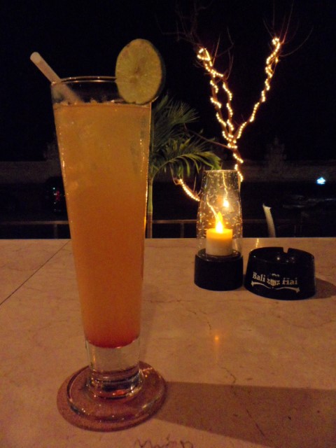 What we had at Tequila Bar Bali Indonesia
