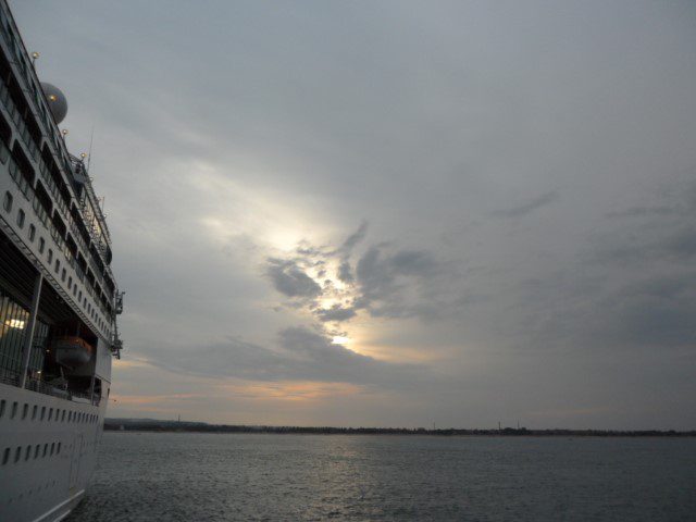 Artistic Shot of Royal Caribbean Cruise Legend of the Seas 