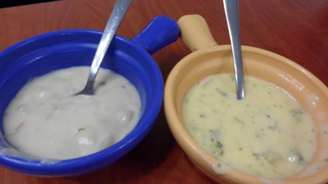 Creamy Soups @ Golden Corral
