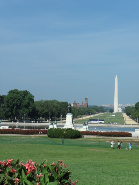 View of the National Mall from the Capitol