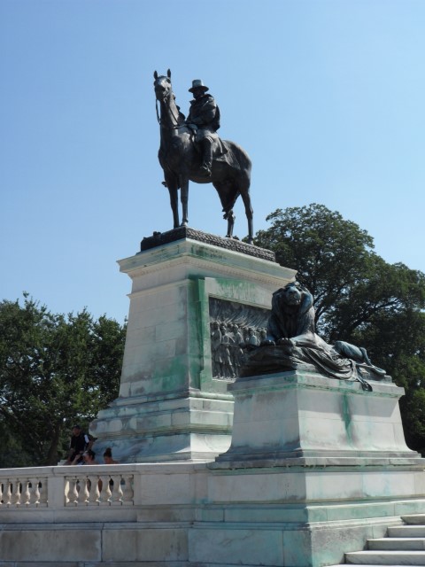 Grant Statue with Calvary Group aka Grant Memorial during US Civil War