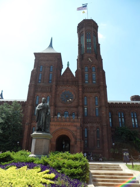 Another view of the Smithsonian Museum