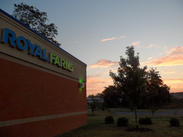 First Stop at Royal Farm 