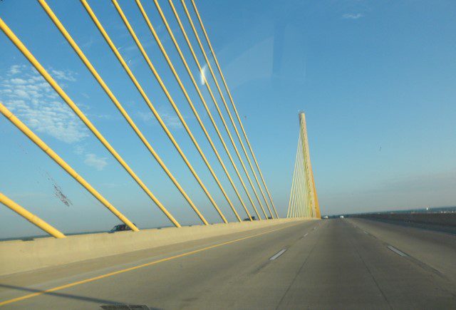 Bridges along the way to Woodbury Common Premium Outlet