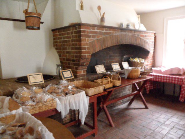 Products at the local bakery @ Colonial Williamsburg