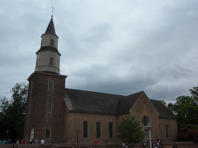 A Church in Colonial Williamsburg