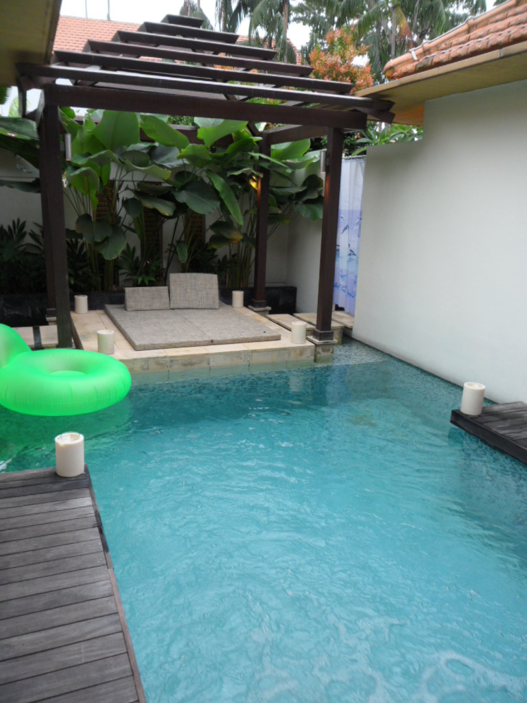 The Private Plunge Pool in the 2 bedroom villa