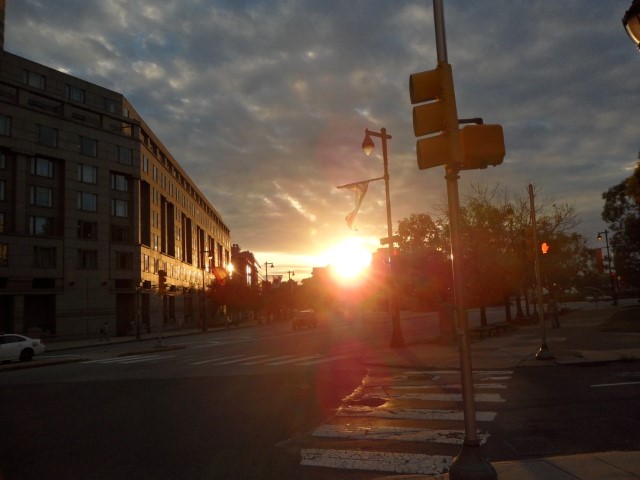 Sunset Philadelphia USA