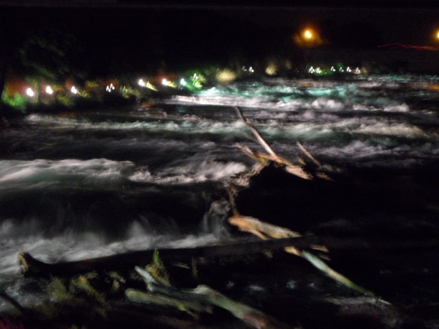 Rapids before the Niagara Falls