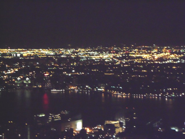 Hudson River as seen from ESB New York