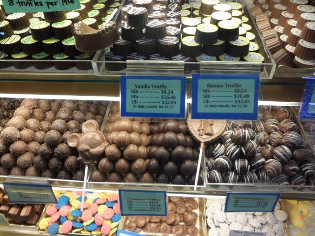 Chocolates Galore at Reading Terminal Market Philadelphia