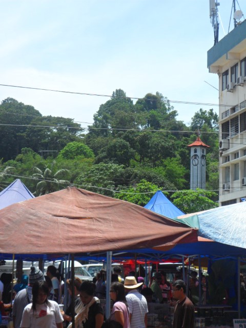 Gaya Market to Atkinson Clock Kota Kinabalu