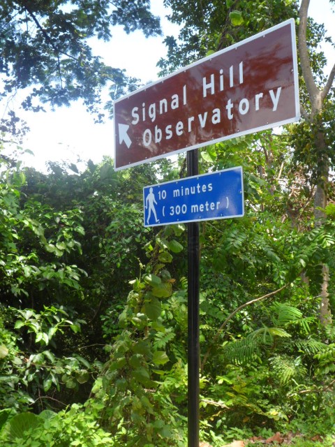 Direction to Signal Hill Observatory Kota Kinabalu