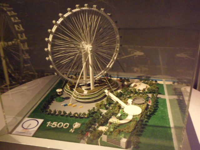 3D Map of the Singapore Flyer and its vicinity