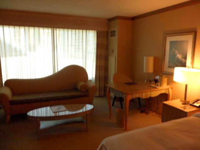 Spacious living space at MGM Hotel Las Vegas