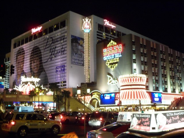 Banners of Musicals and Performances in Vegas