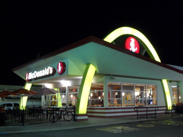 The replica of the Original McDonald's @ Downey, California