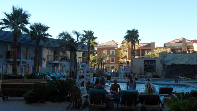 Swimming pool of Hooters Hotel Las Vegas