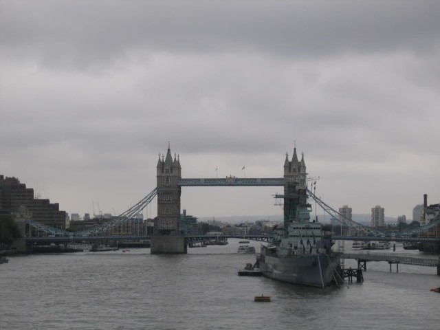 Tower Bridge (not to be mistaken with the London Bridge)