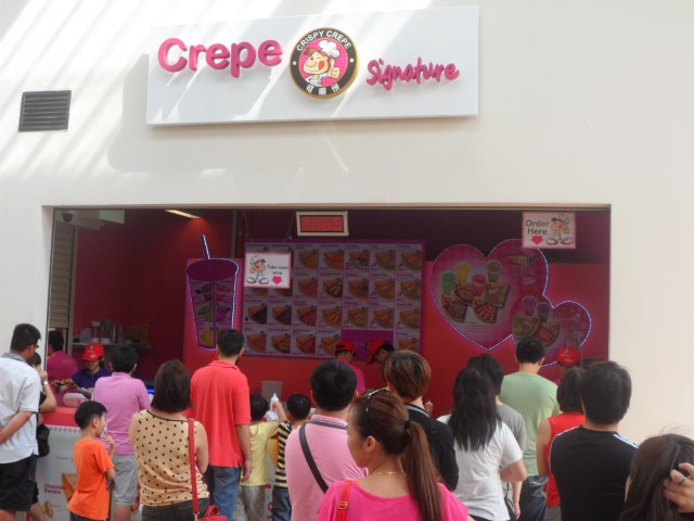 Crispy Crepes @ Johor Premium Outlets JPO, Malaysia