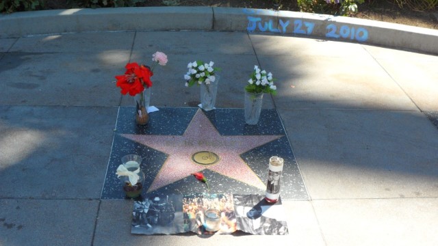 Star of Elvis Presley along the Hollywood Walk of Fame
