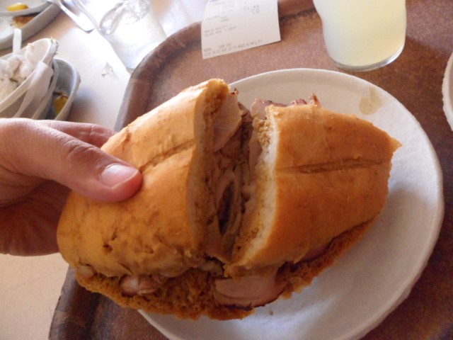 Pork Sandwich from Philippe
