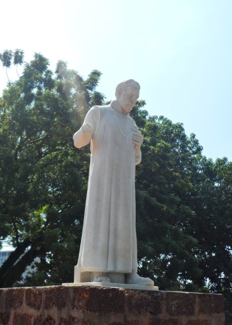 Francis Xavier's Statue at St. Paul's Church Melaka