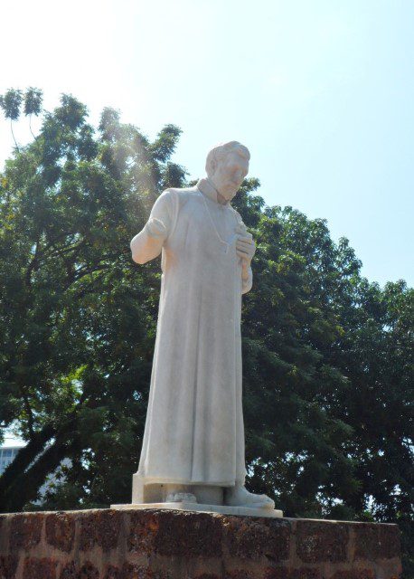 Francis Xavier's Statue at St. Paul's Church Melaka