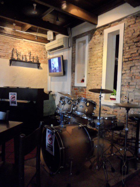 Interior of Geographer Cafe Jonker Street Melaka