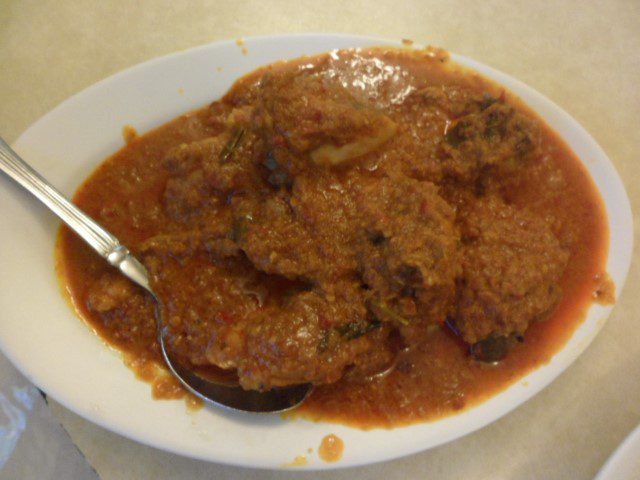 Ayam Rendang @ Restoran Ole Sayang Melaka (10.80RM)