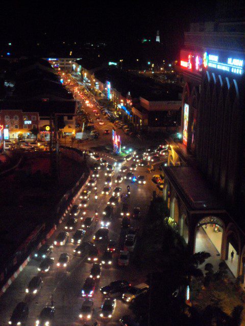 Bad Traffic Jams in Melaka