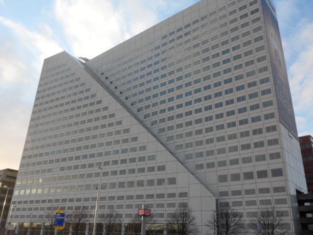 Willemswerf Building Rotterdam - Jackie Chan slides down the side of this building in the movie "Who Am I"