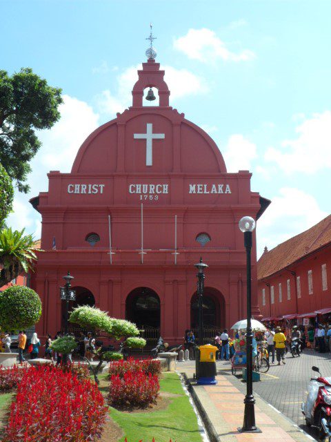 Trishaw Rides at Stadhuys / Christ Church Melaka