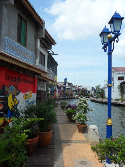 Another view of the Melaka River
