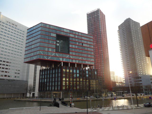 Unknown Architecture - Overhanging Building Rotterdam