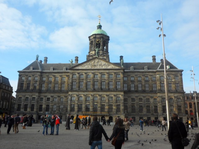 Royal Palace Dam Square Amsterdam