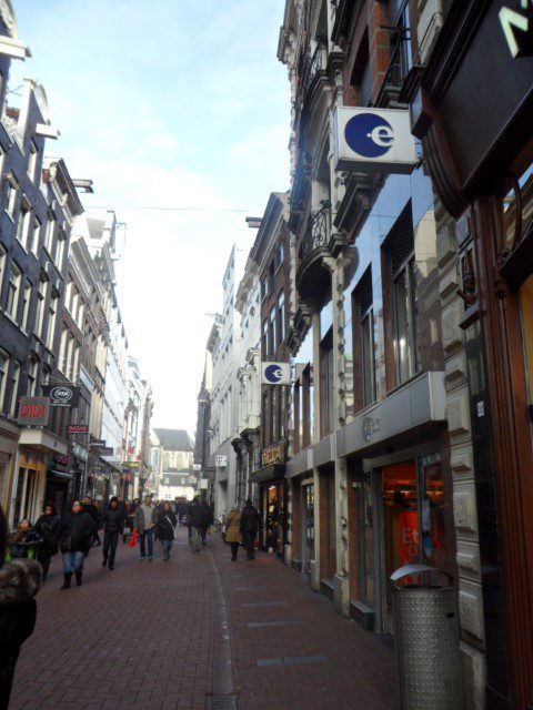 Typical Dutch Construction - Shopping Streets Amsterdam