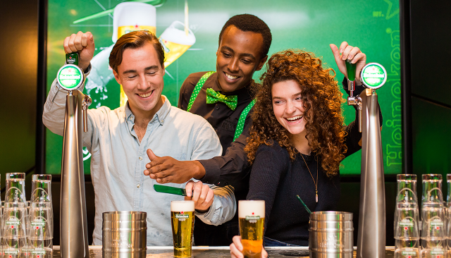 Heineken Experience Fresh Draft Beer