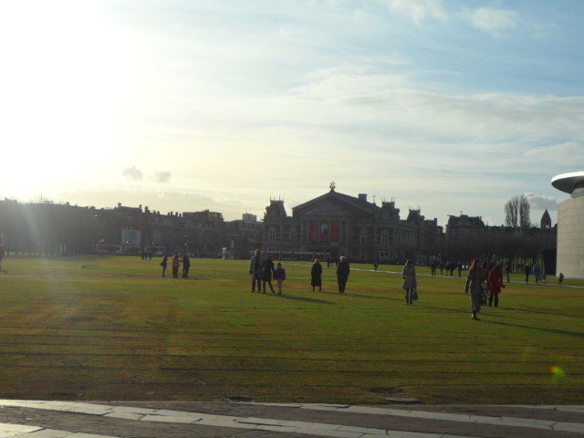 Beautiful Museumplein Amsterdam