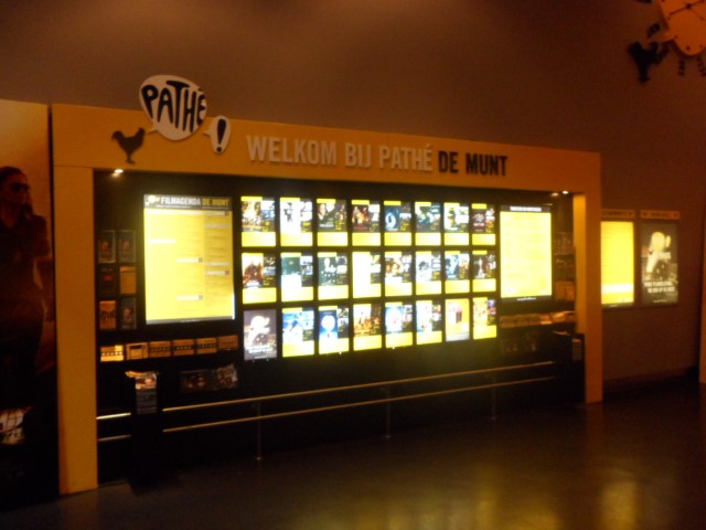 Inside Pathe Cinema Amsterdam